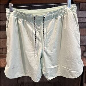 Men’s LEGENDS Mint Green LUKA HD Lined Vented Shorts Size XL *A1
